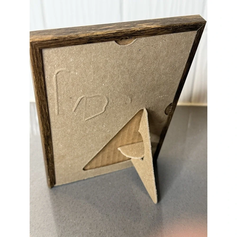 Lot of 3 Vintage MCM Brass Metal Picture Frame Gold Tone 6x8, 5x7 & 4x5 Outside
